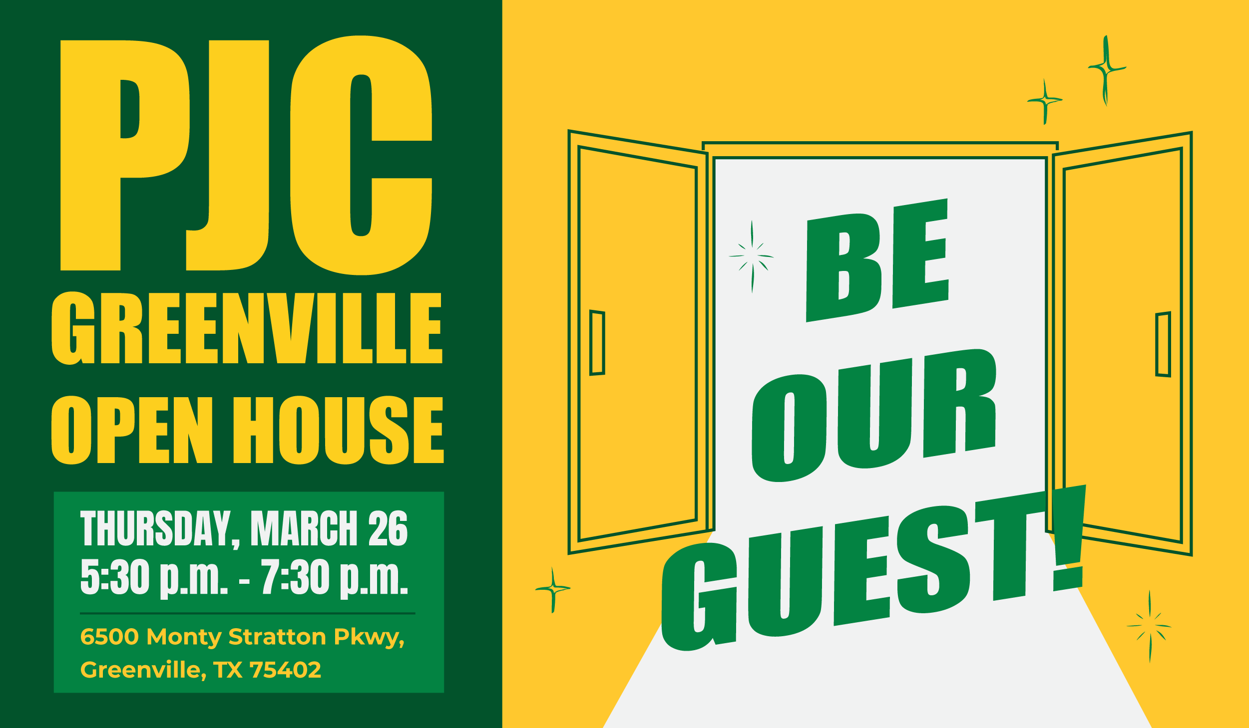 PJC Greenville Open House