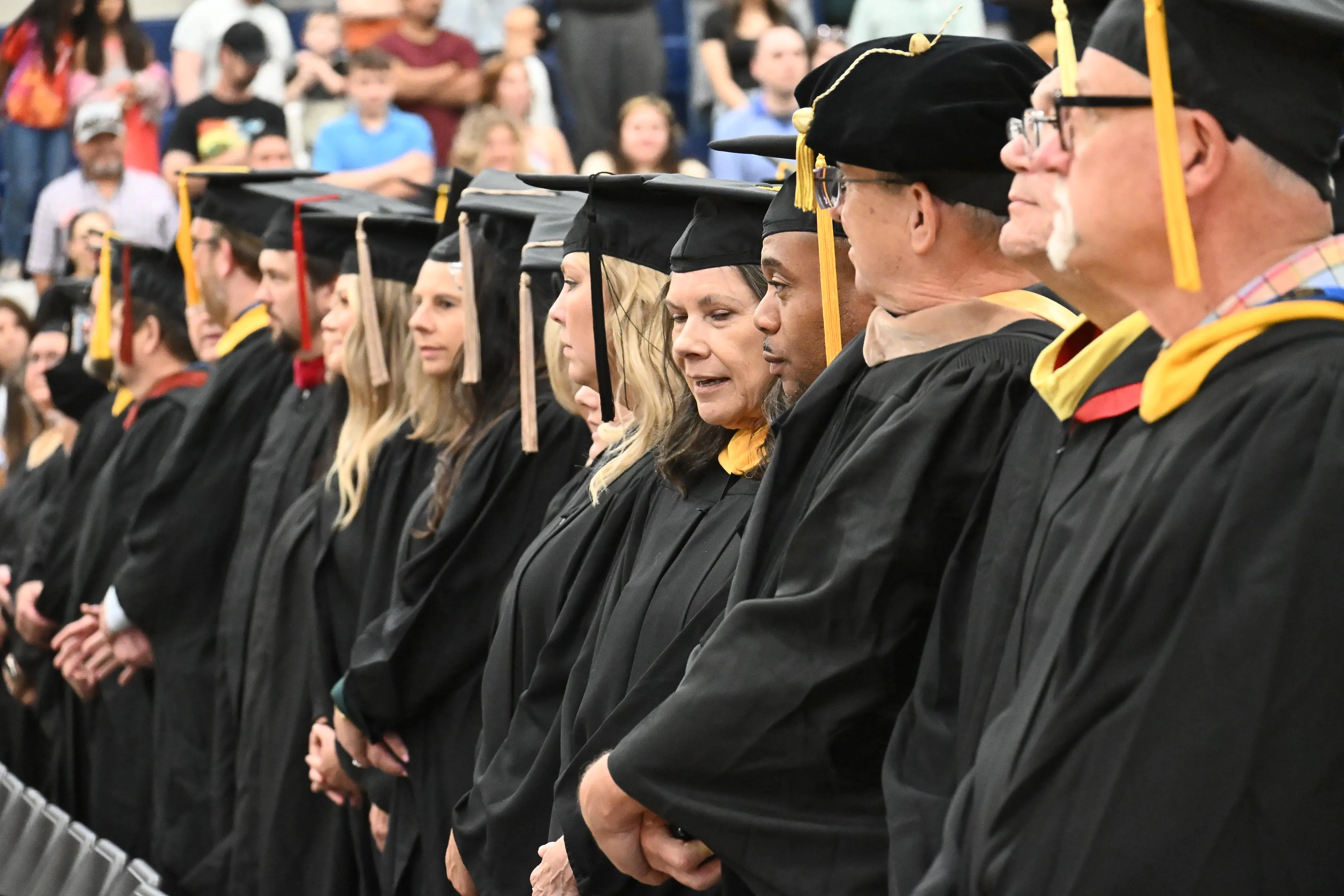 Faculty at Graduation